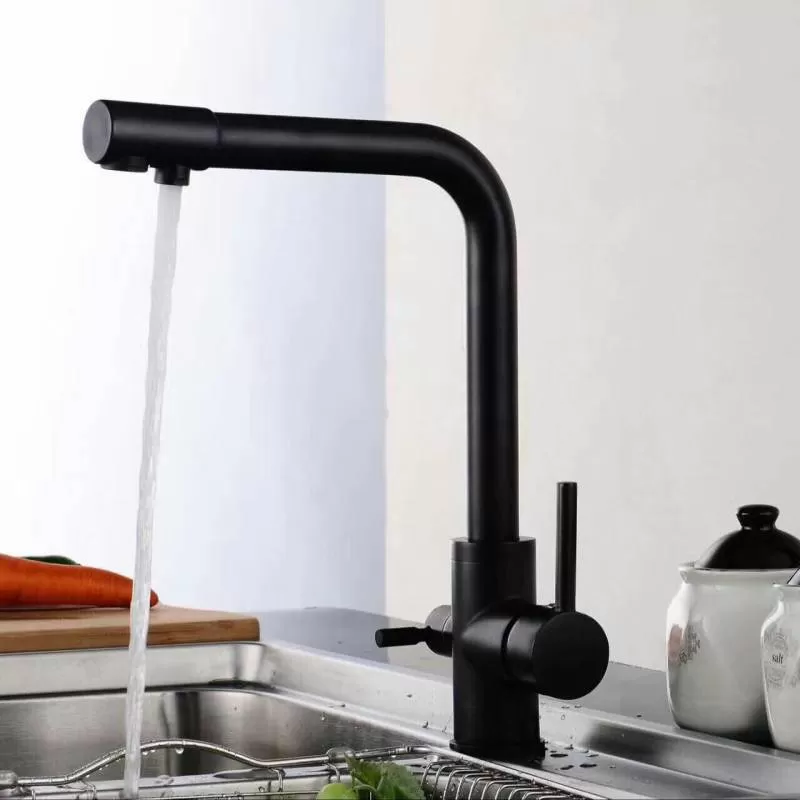 Vòi rửa bát nóng lạnh Homaya 3 đường nước nano-16 