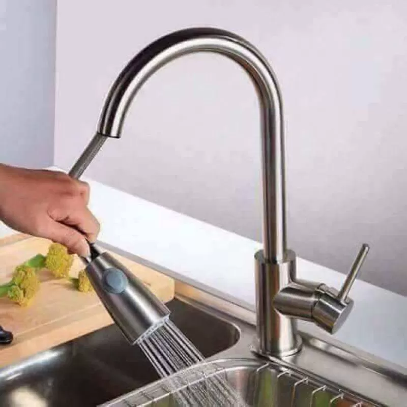vòi rửa bát rút 304-28