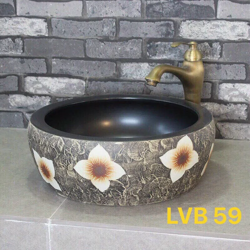 chậu lavabo gốm homaya 59
