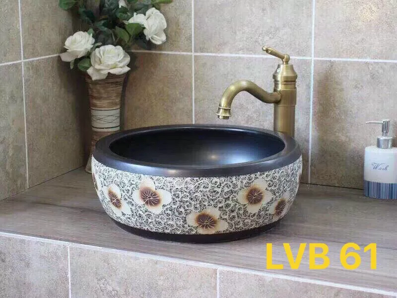 chậu lavabo gốm homaya 61