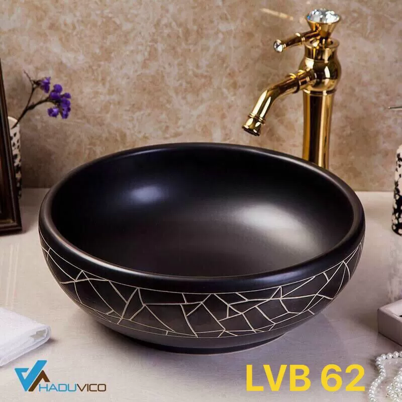 chậu lavabo gốm homaya 62