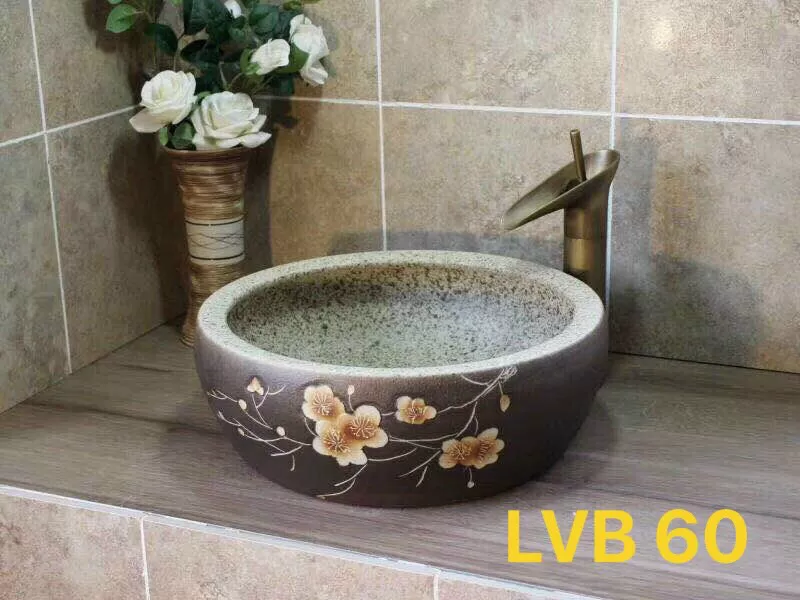 chậu lavabo gốm homaya 60