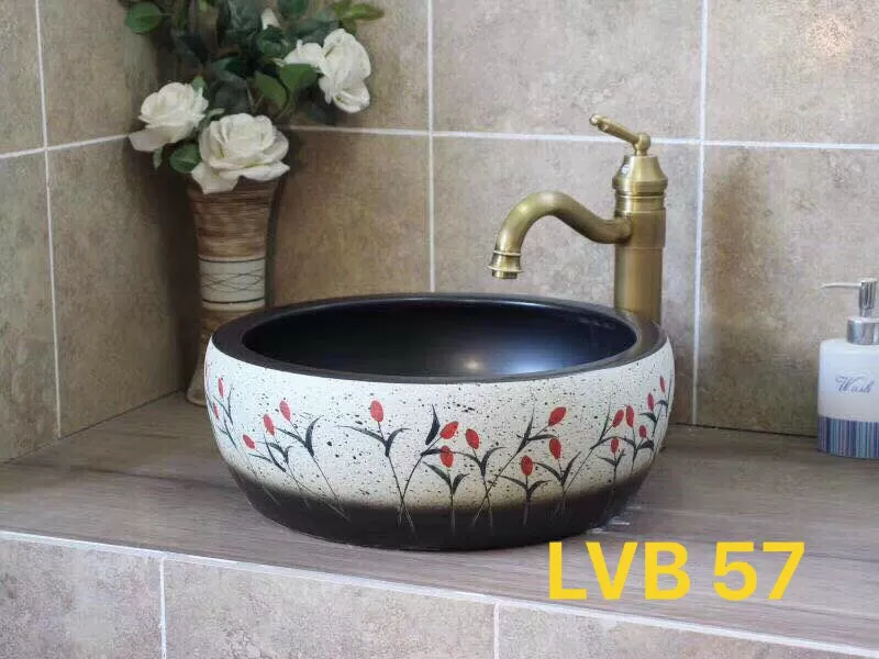 chậu lavabo gốm homaya 57