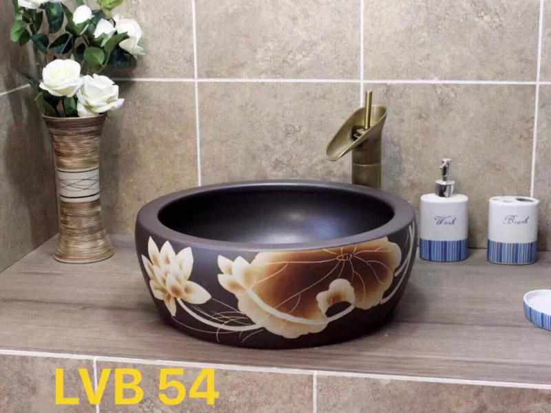 chậu lavabo gốm homaya 54