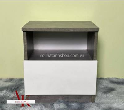 Tủ Đầu Giường Giá Rẻ Gỗ Công Nghiệp Mdf Phủ Melamine Tiện Lợi 