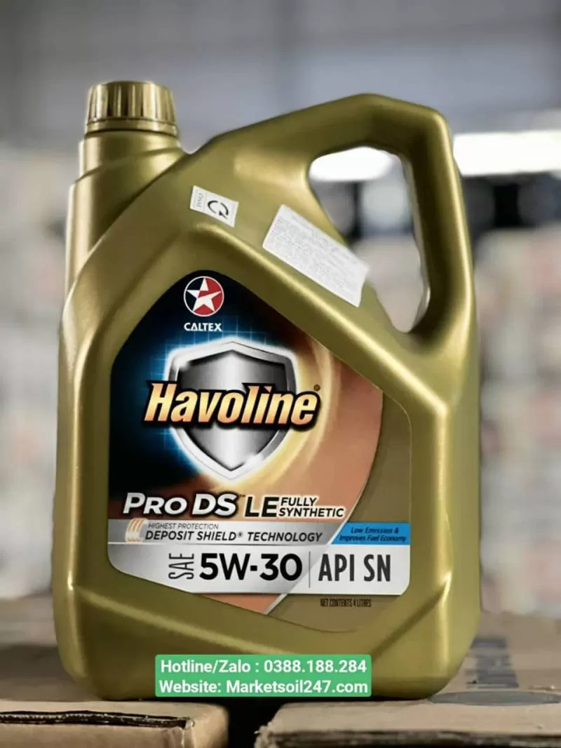 Havoline ProDS Fully Synthetic LE SAE 5W-30