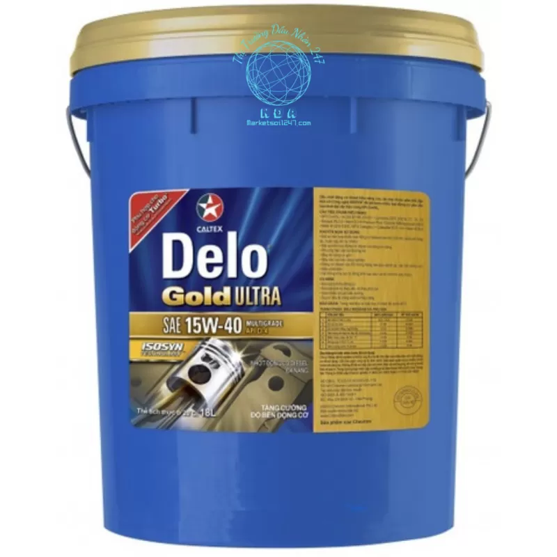 Nhớt Động Cơ Delo Gold Ultra SAE 15W-40