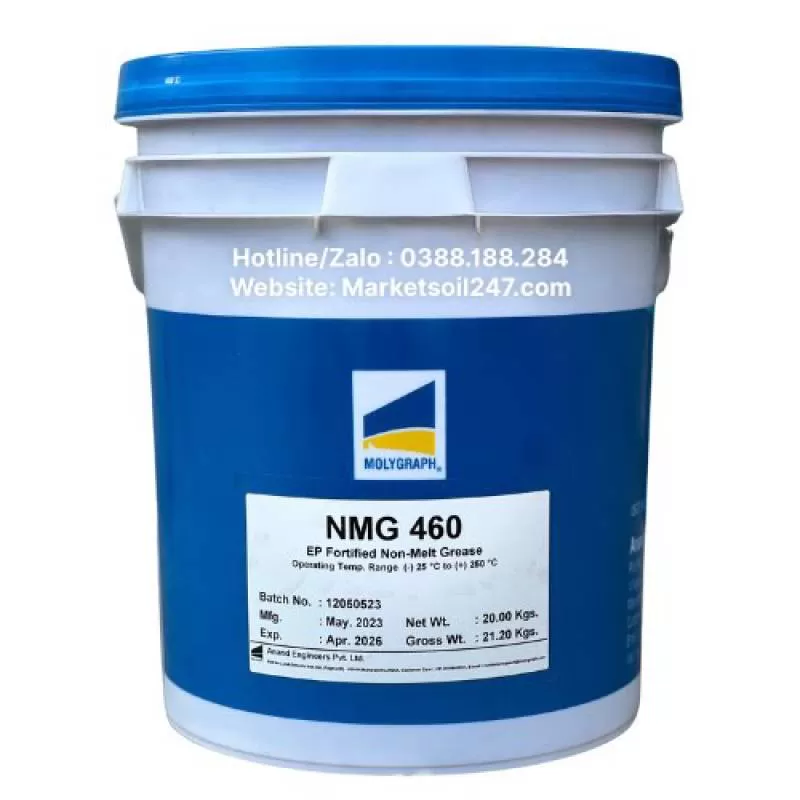 Mỡ Chịu Nhiệt Molygraph NMG 460