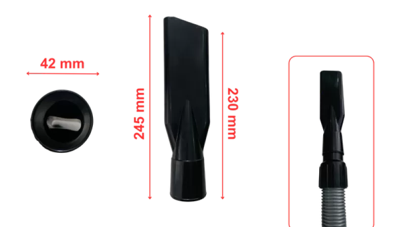 Đầu Hút Dẹt Cho Máy Hút Bụi 30L - 90L