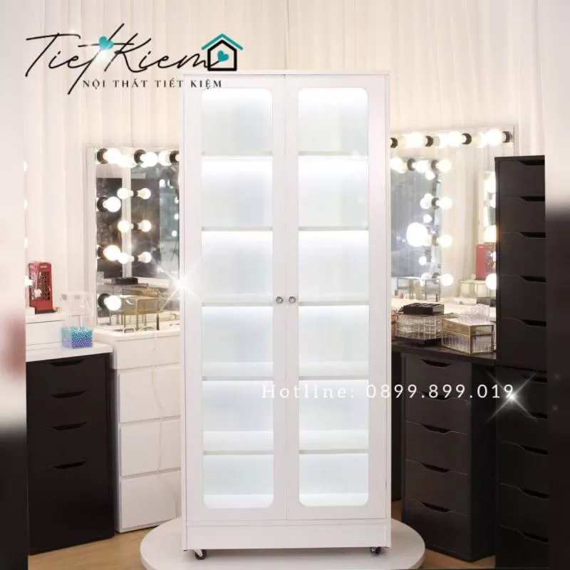Tủ Đựng Túi Xách Gỗ 2 Cánh Giá Rẻ - Bền Đẹp Và Sang Trọng