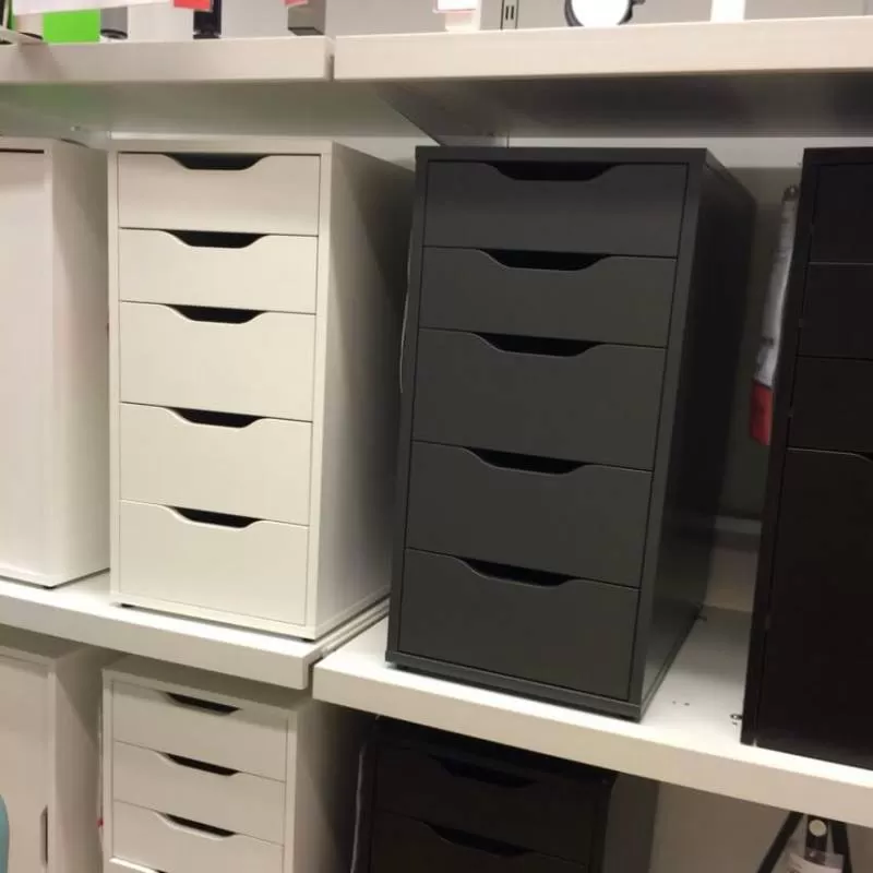 Tủ IKEA 5 Ngăn Gỗ - Chất Lượng Cao, Phù Hợp Mọi Không Gian
