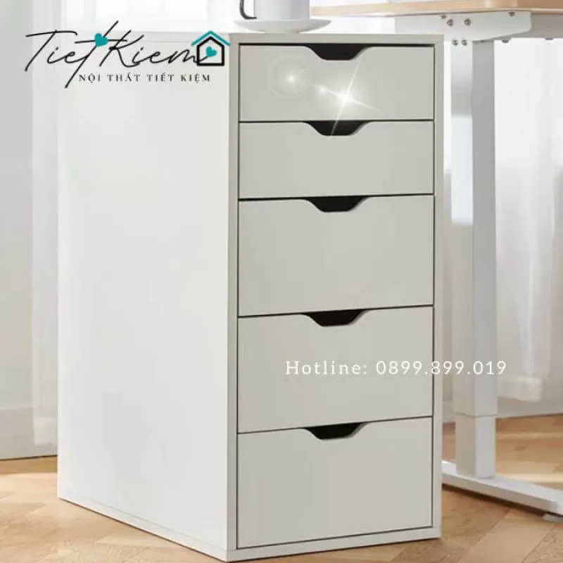 Tủ IKEA 5 Ngăn Đa Năng, Hiện Đại, Lưu Trữ Gọn Gàng, Tiện Ích