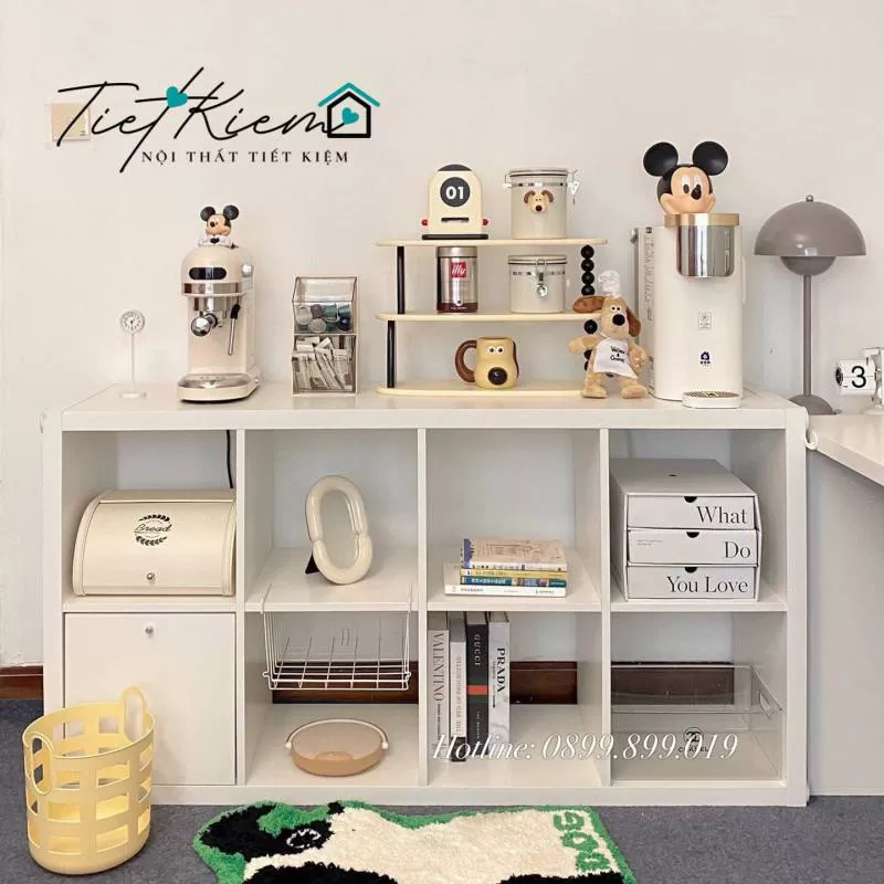 Kệ Sách Đẹp Decor Bằng Gỗ