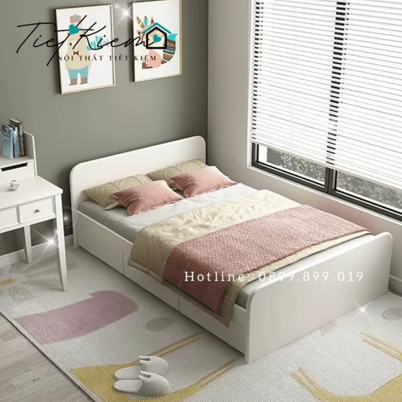 Giường Phòng Ngủ, Giường Ngủ Gỗ, Giường Có Hộc Kéo Bán Chạy