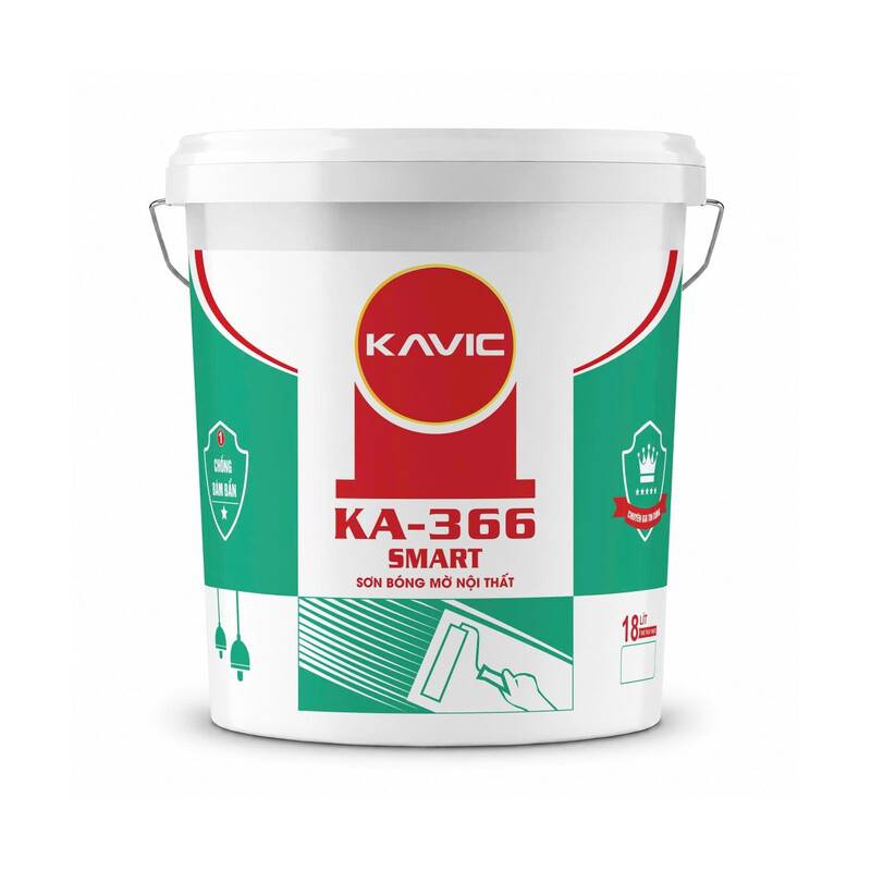 Sơn bóng mờ nội thất KA-366