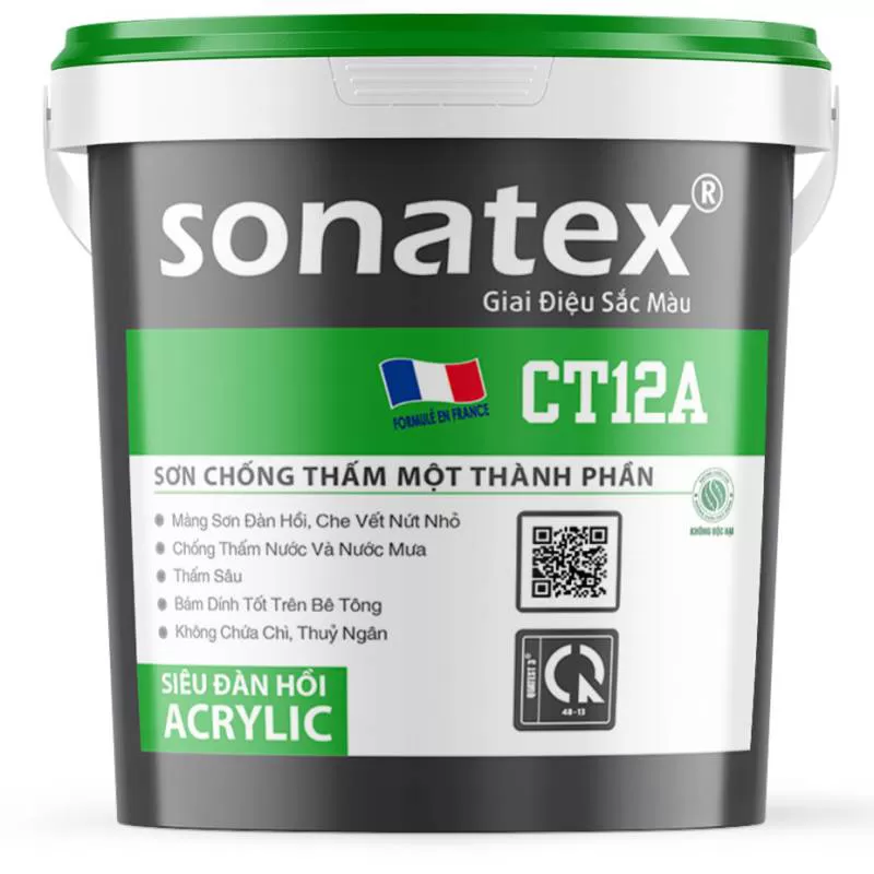 Sơn chống thấm Sonata CT12A chính hãng giá tốt