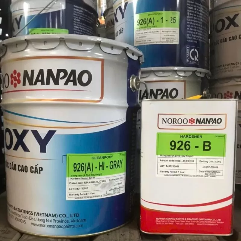 Sơn Chống Rỉ Epoxy Noroo Nanpao 926 chính hãng (20KG)