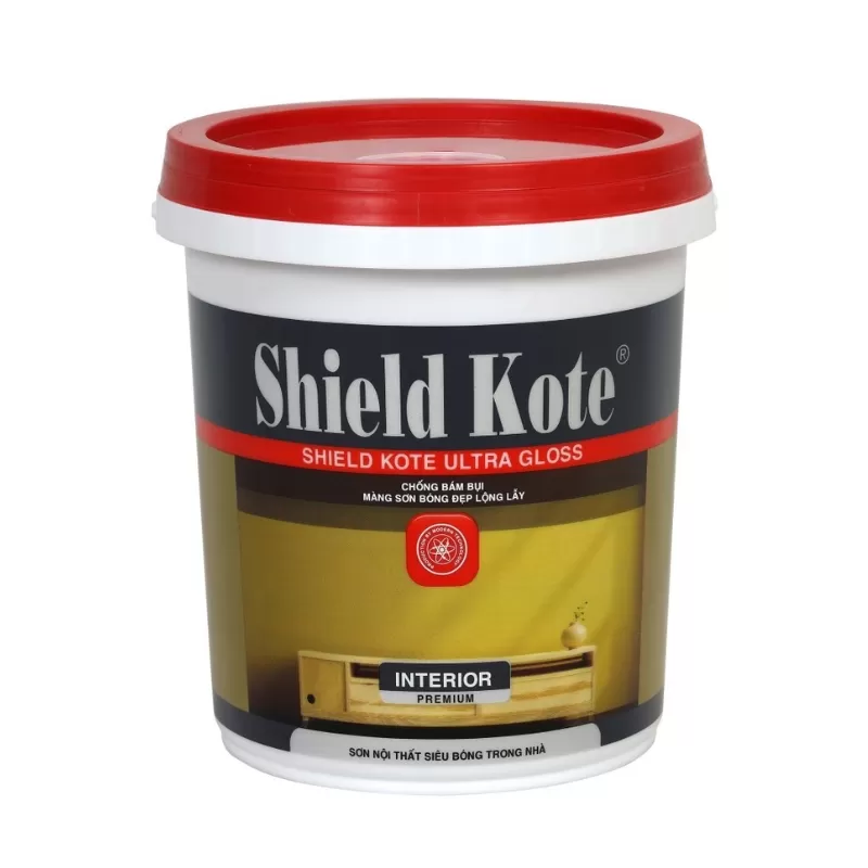 Sơn Chống Thấm Nội Thất Shield Kote Ultra Gloss – Siêu Bóng, Đàn Hồi, Chống Rêu Mốc