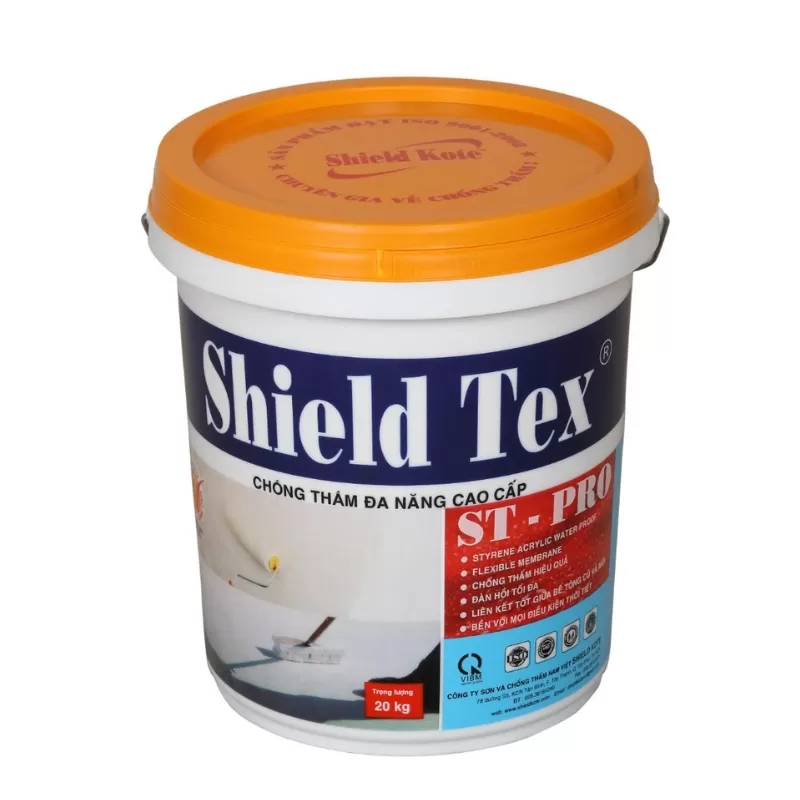 Sơn chống thấm đa năng cao cấp Shield Tex ST-Pro chính hãng