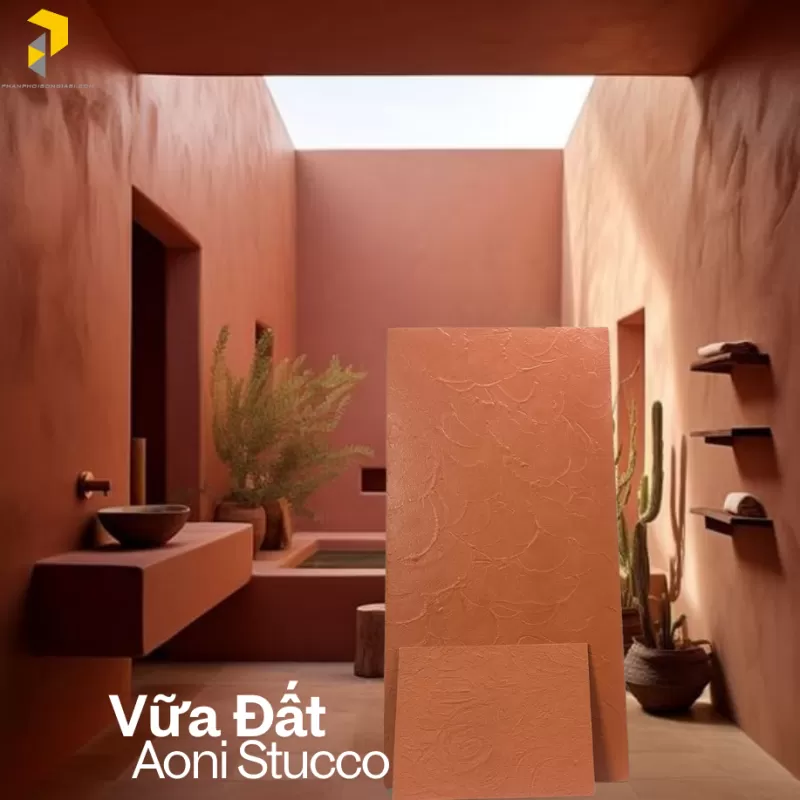 Vữa Hiệu ỨngAONI Stucco, Thô - Mộc - Tự Nhiên