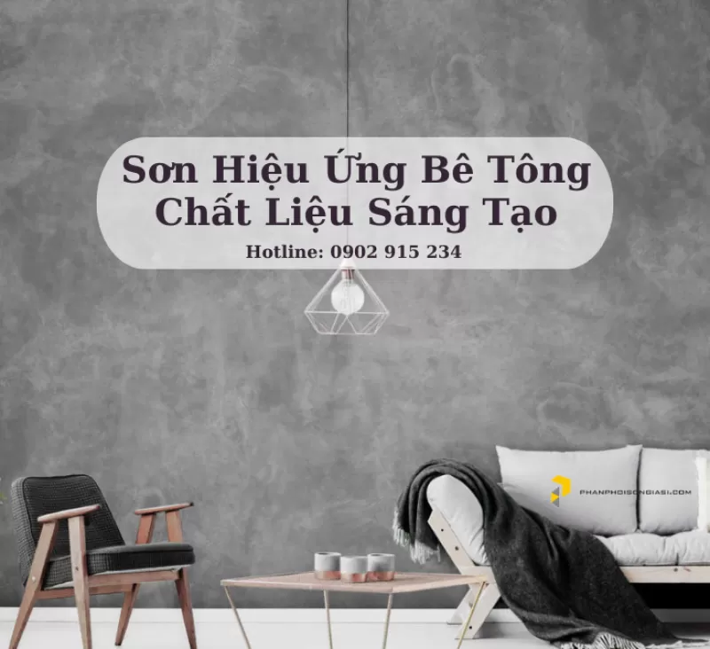 Sơn giả bê tông là gì? Hướng dẫn thi công, Địa chỉ liên hệ và Báo giá