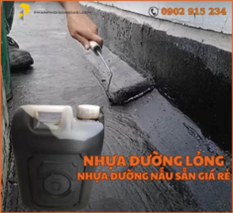 Chống Thấm Nhựa Đường Nấu Sẵn Giá Rẻ - Chất Lượng Cao, Tiết Kiệm Chi Phí