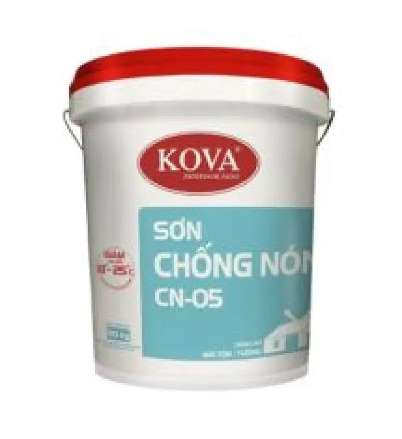 Sơn chống nóng Kova CN-05 giảm nhiệt tới 25 độ C
