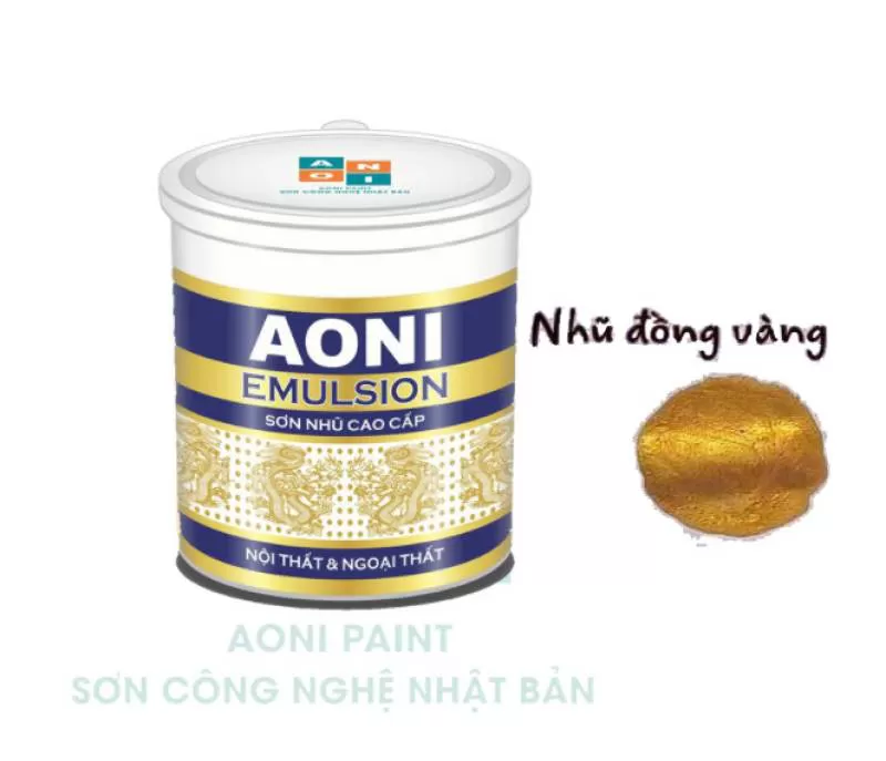 SƠN NHŨ AONI ĐỒNG VÀNG CAO CẤP