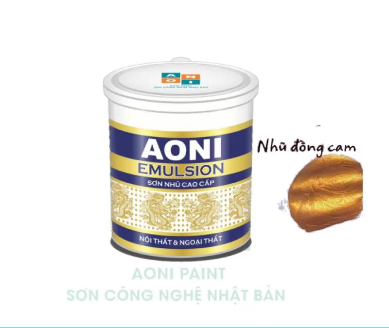 SƠN NHŨ AONI ĐỒNG CAM CAO CẤP