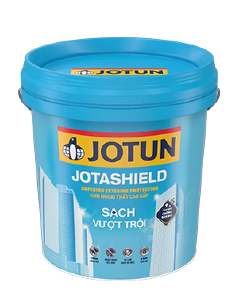 SƠN NGOẠI THẤT JOTUN JOTASHIELD SẠCH VƯỢT TRỘI