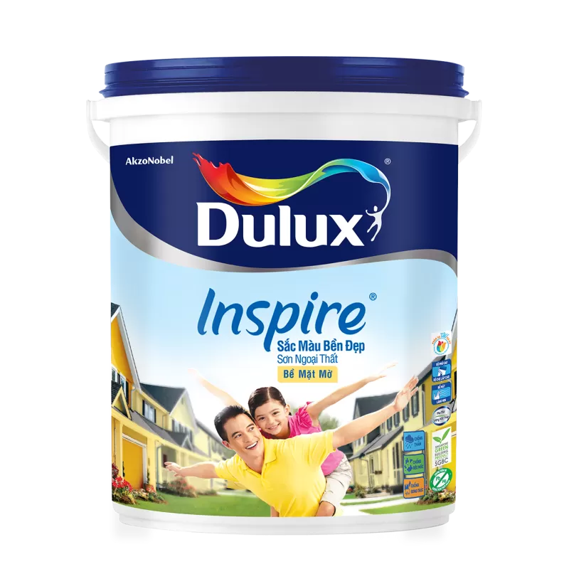 PHÂN PHỐI SƠN GIÁ SỈ-SƠN DULUX INSPIRE-SƠN NƯỚC NGOÀI NHÀ DULUX