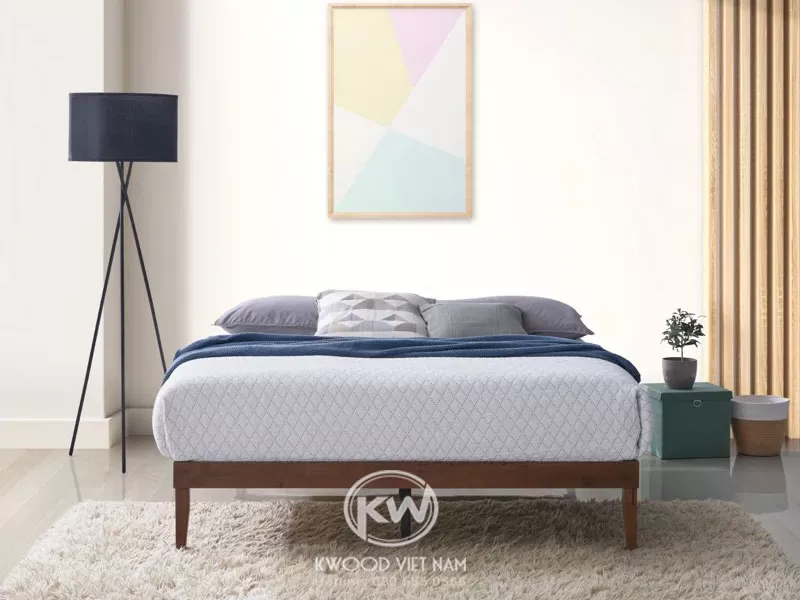 Giường ngủ gỗ đẹp tự nhiên – GN1016