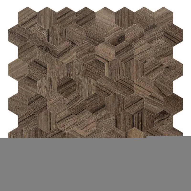Foshan Good Quality Non Slip Interior Decoration Self Adhesive Mosaic Bathroom Hexagonal Wall Tile