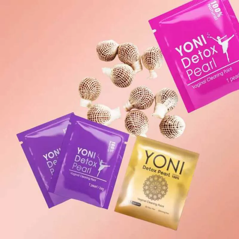 Women Intimate Care Colorful Detox Tampons Vaginal Detox Clean Point Yoni Detox Pearls 