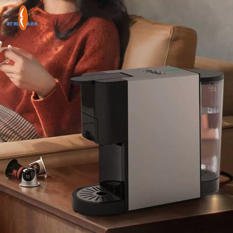 China Fully Automatic Capsule Making Coffee Machine NP Makers 19 Bar Pump Home Multi Capsules Coffee Machines Maker 