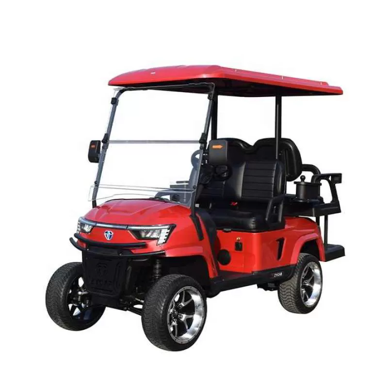 ZYCAR Brand New Designed Factory Price 4 Person Golf Carts Electric Golf Cart 2 +2 Seater 