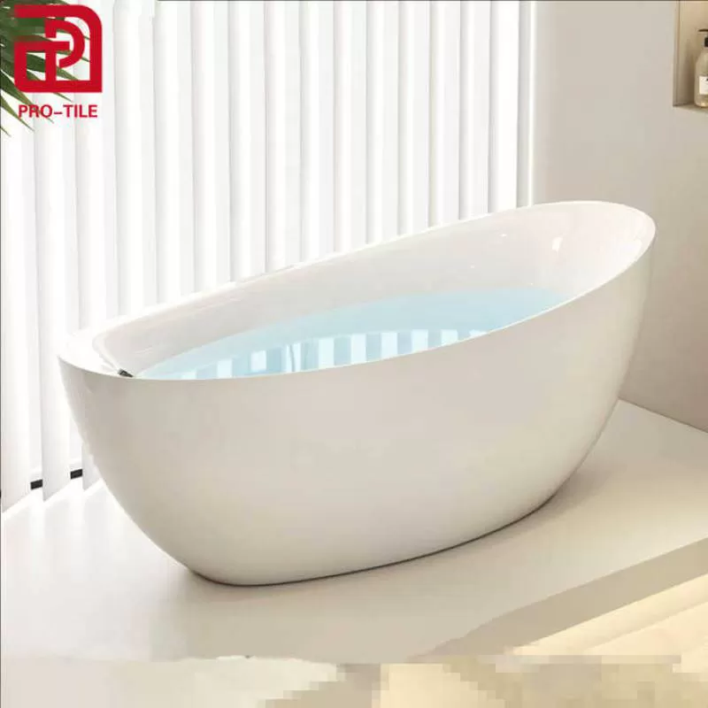 Luxury Bathroom Acrylic Small Free Stand Bath Tubs for Adult 