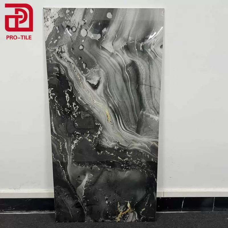 Black Luxury Stone Tile Size 24x48 Ceramic Tiles