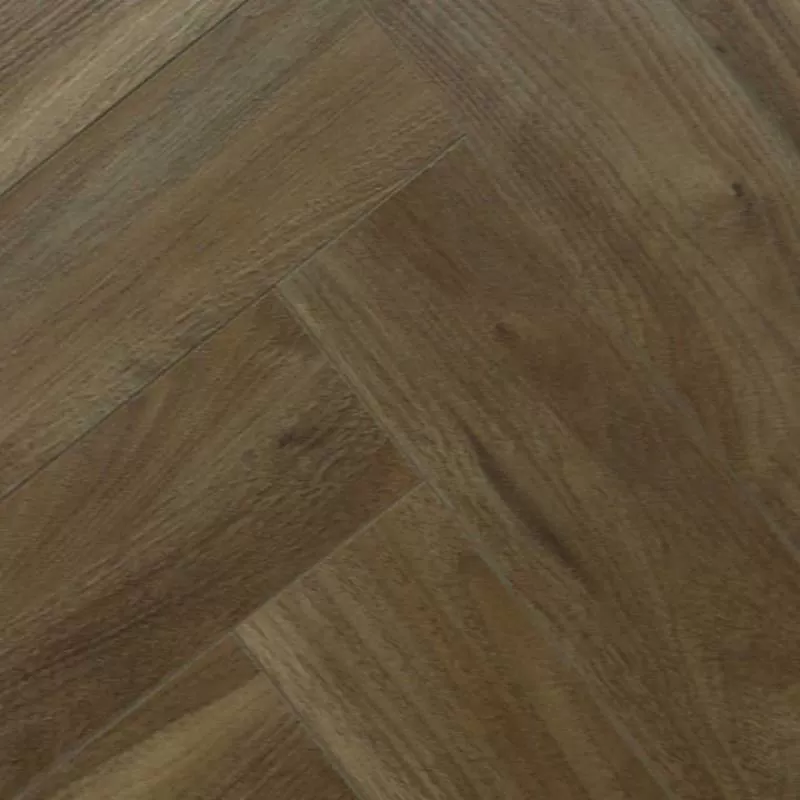 Luxury 8-12mm HDF Laminate Flooring Herringbone Click Installation Modern Style AC4 Wear Resistant