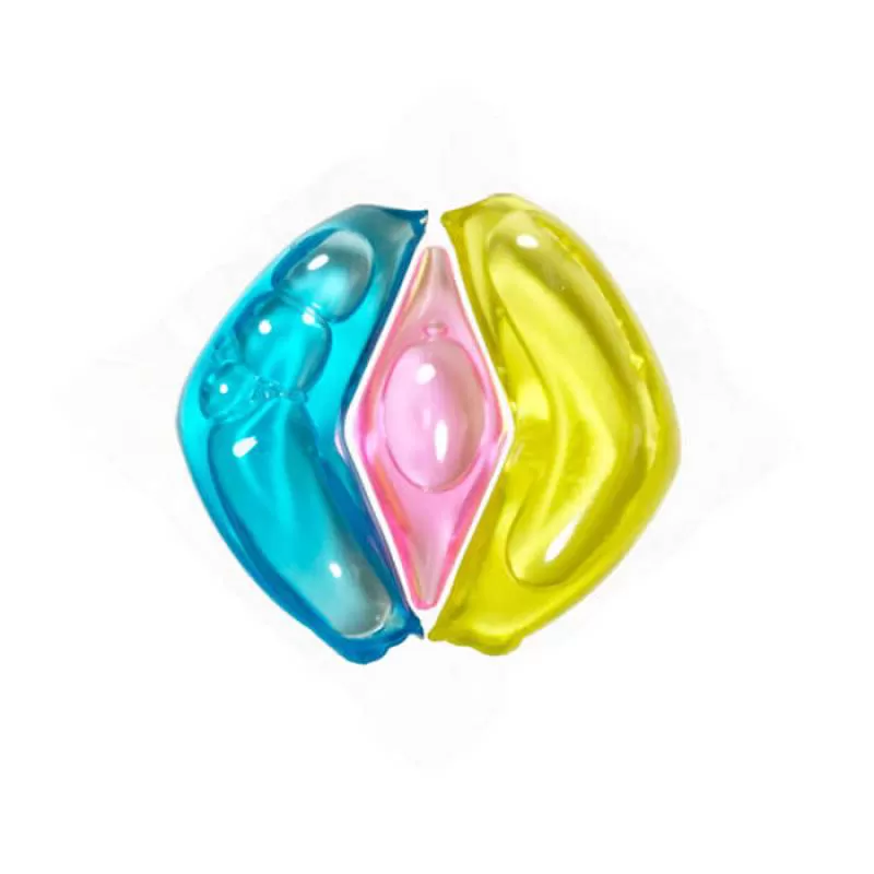 Eco-friendly Washing Beads 3 in 1 Concentrated Capsules Washing Apparel Laundry Detergent