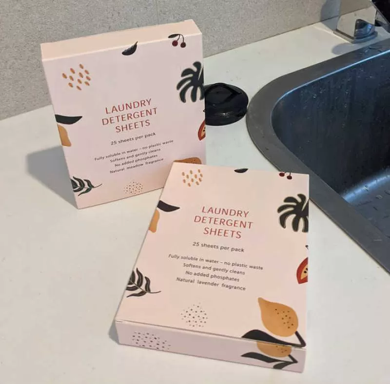 Factory Price Wholesale Washing Clothes Sheet Eco Friendly Biodegradable Laundry Detergent Sheet