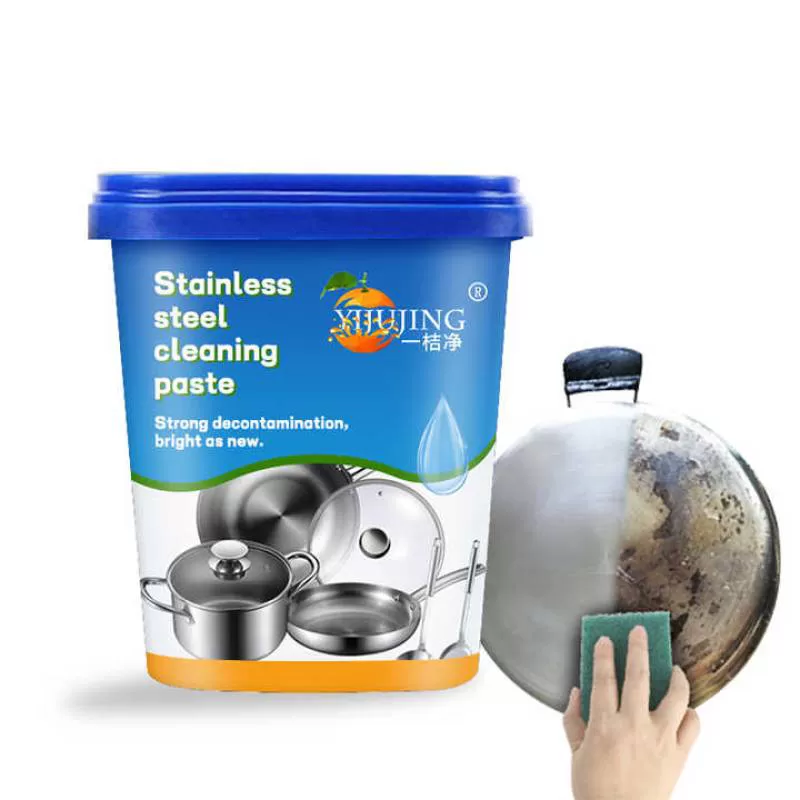 Household Washing Pot Bottom Black Scale Decontamination Stainless Steel Cookware Cleaning Paste