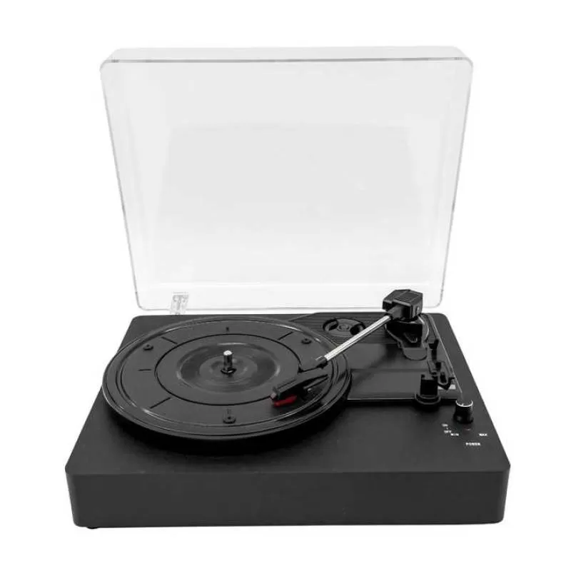 Professional Audio Factory Turntable Vinyl Gramophone Wooden Record Player Wireless 3 Speed Audio Vinyl Record Player
