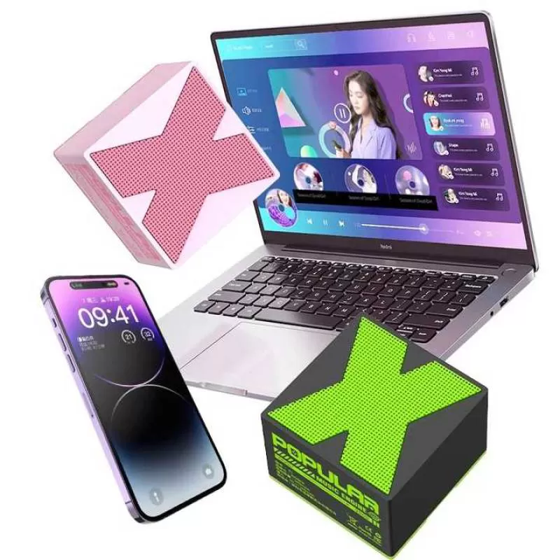 Christmas Gift Bluetooth Speaker  5W Clear Sound TWS BT5.0 Connection Aluminum Portable Small Speaker