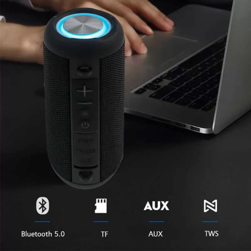 Factory 20W 1500mAh Wireless Speaker Outdoor Portable Speaker with TF Card Waterproof Wireless Speaker for Party