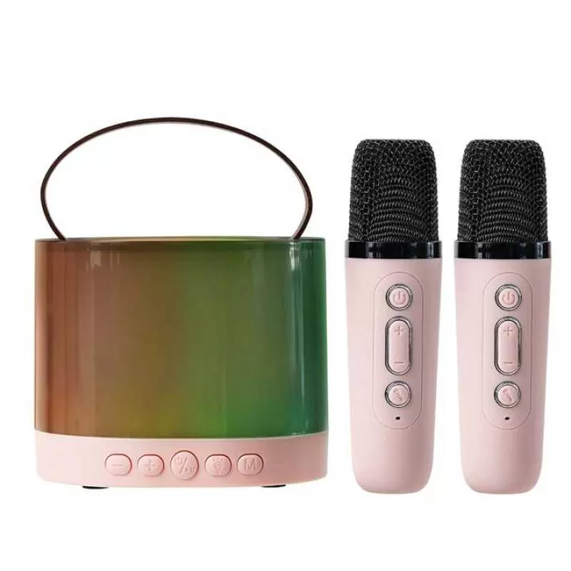 Mini Karaoke System K52 Multifunction RGB Portable Professional KTV-level Sound Wireless Bluetooth Speaker for Home Party