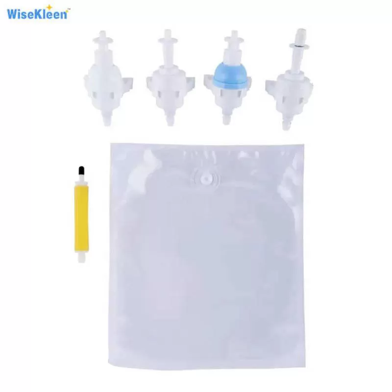 Plastic Transparent Disposable Sachet Pouch Soap Bag Ball Pump Liquid Pump Valve  for Soap Dispenser