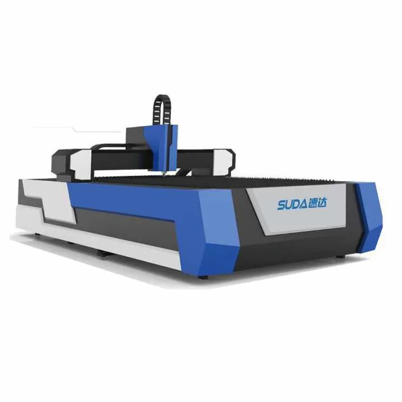 SUDA FC1530 Metal 1000W Fiber Laser Cutting Machine for Steel Sheet Metal and Tube 1500*3000MM Cutting Area Air-cooled Red Dot