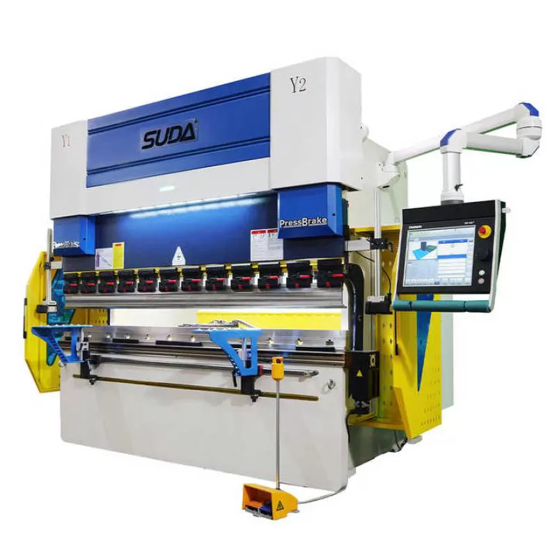 SUDA Precision CNC Hydraulic Press Brake with Integrated Safety Features for Metal Bending