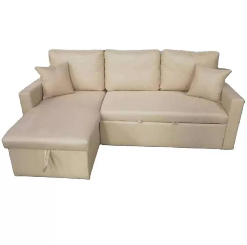 Wholesale Price Modern Sectional Couch Sofa Set Pull Out Sofa Bed Multi-Functions Office Home Furniture Fabric  L Shape  Sofa